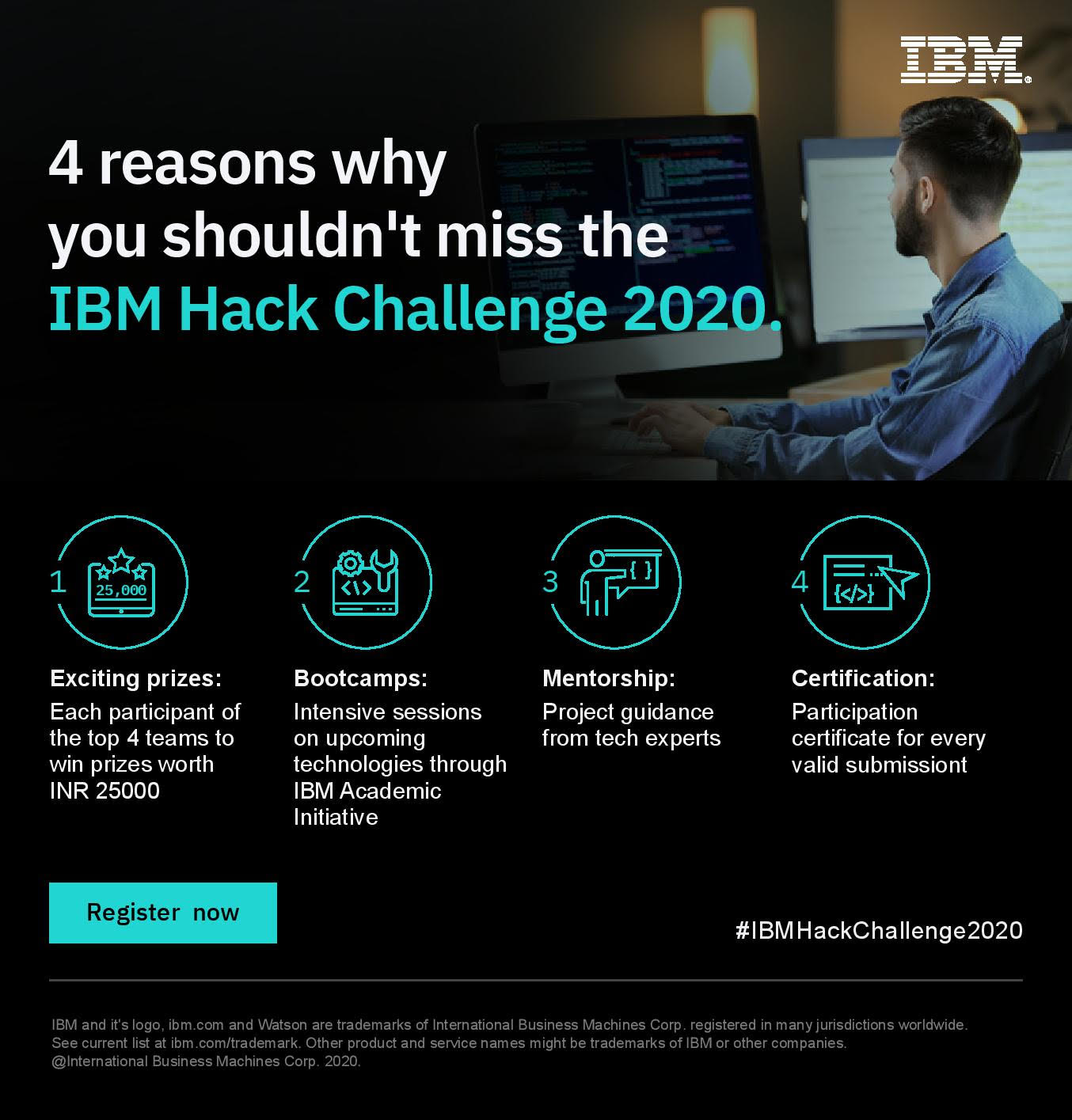 IBM Hack Challenge 2020 online learning and handson technical